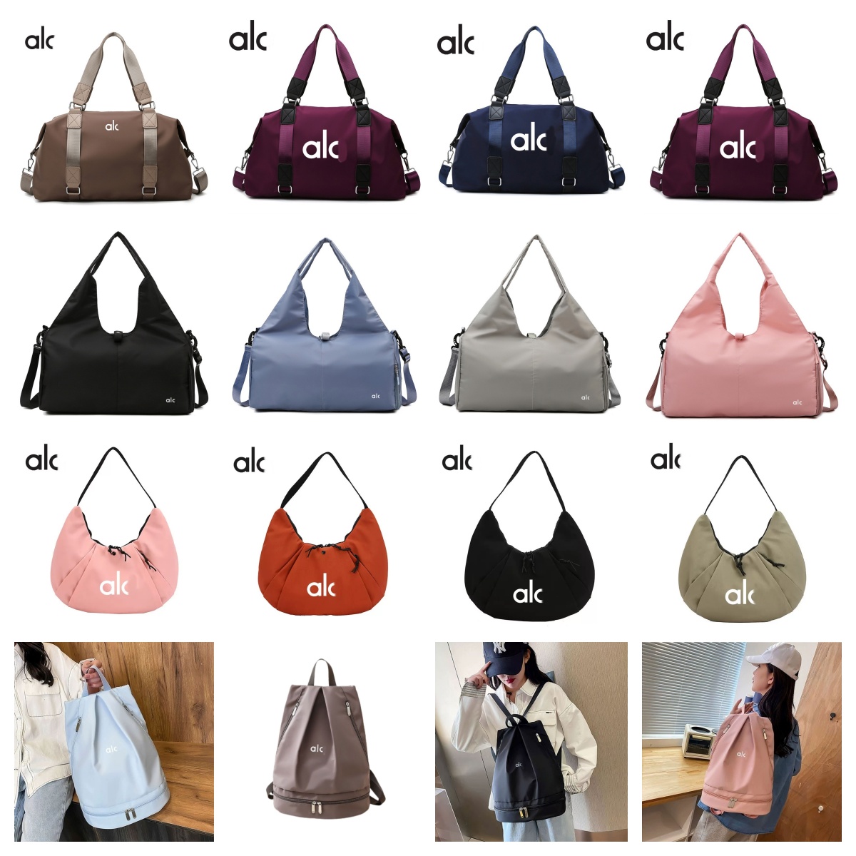 designer bags Travel Duffel With Shoulder Strap Sports Gym Overnight Bag For Women Personalized Weekender Bags