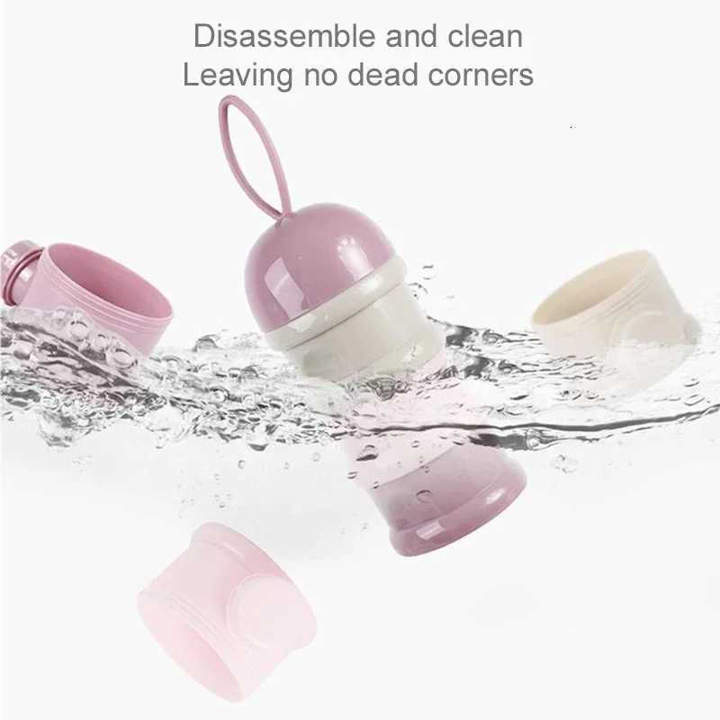 3/4 Layer Portable Milk Powder Bottle Sealed Storage Snack Packaging Tank Suitable for Travel Outdoor Activities Removable TMZ Y251126