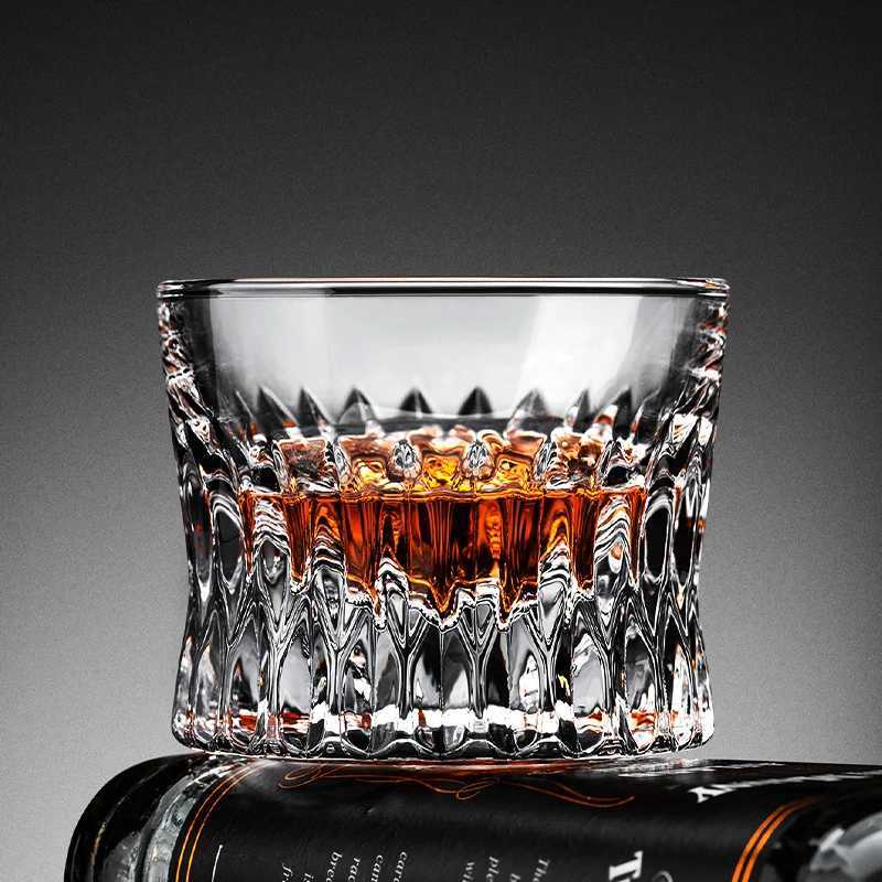 Glass whisky wine glass light luxury beer glass household wine glass Baijiu glass crystal glass foreign wine glass C251126