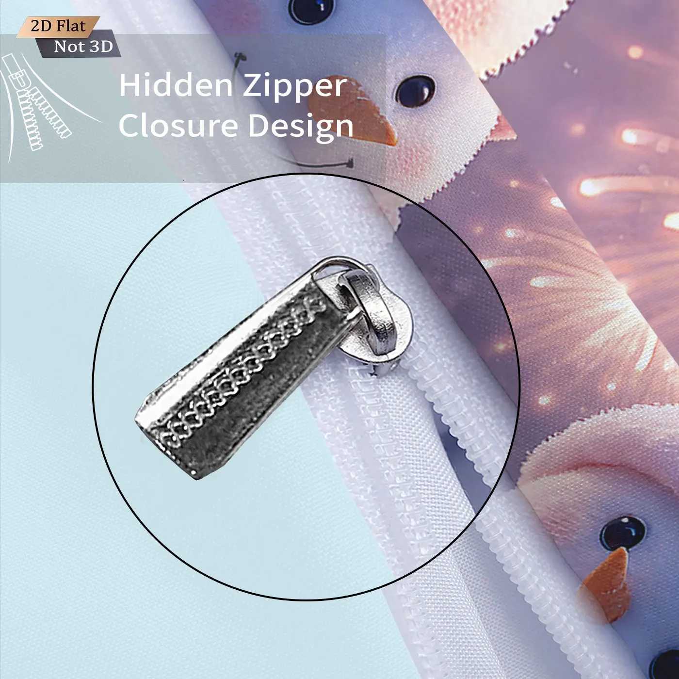 Christmas 3pcs Merry Christmas Snowman Printed Chipless Quilt Set Multi Size Bedroom Holiday Bedding Holiday Decoration Machine Washable Y251126