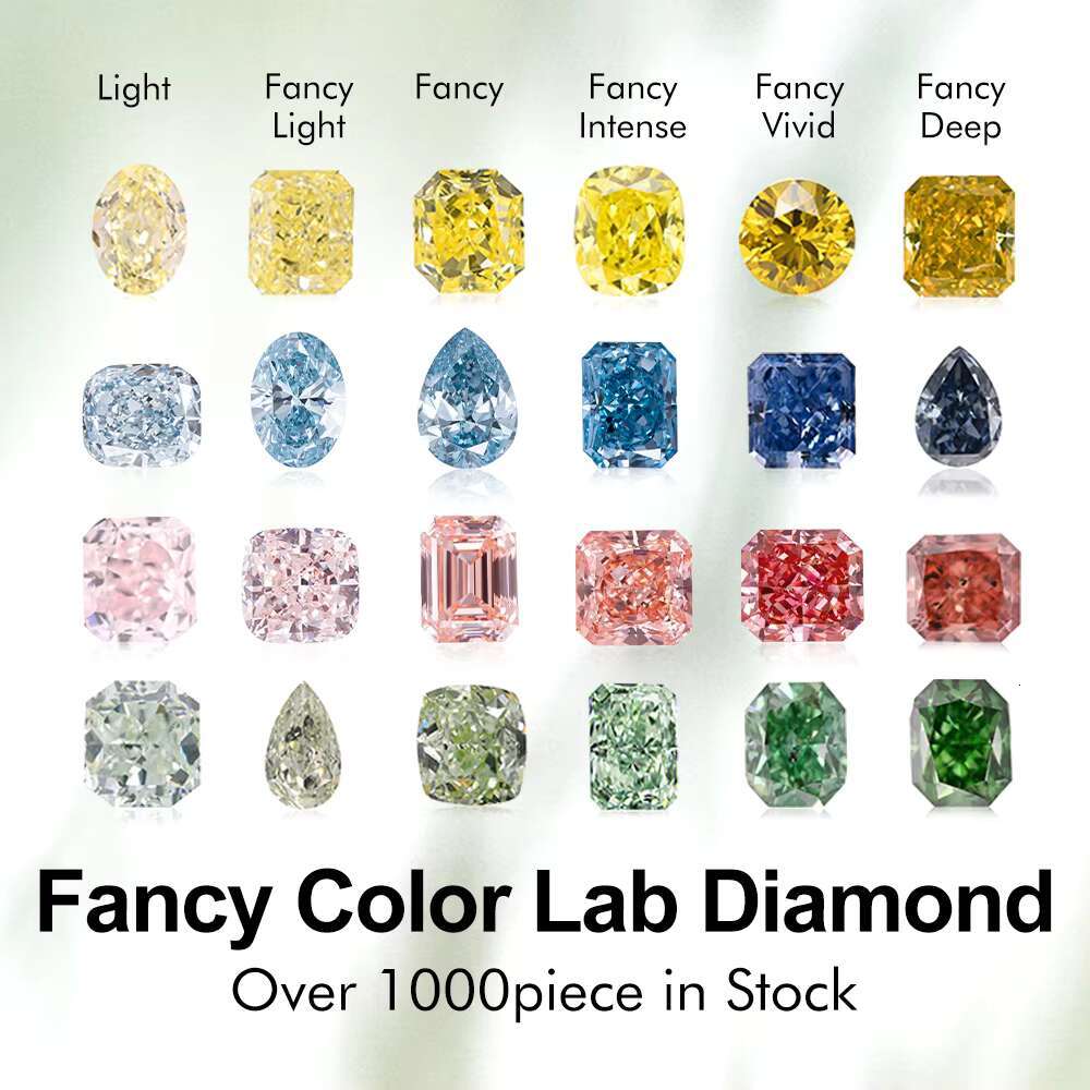 IGI GIA Certificate 0.5ct 1ct 1.5ct 2ct 3ct Wholesale Lab Created Diamond HPHT CVD Lab Grown Diamond