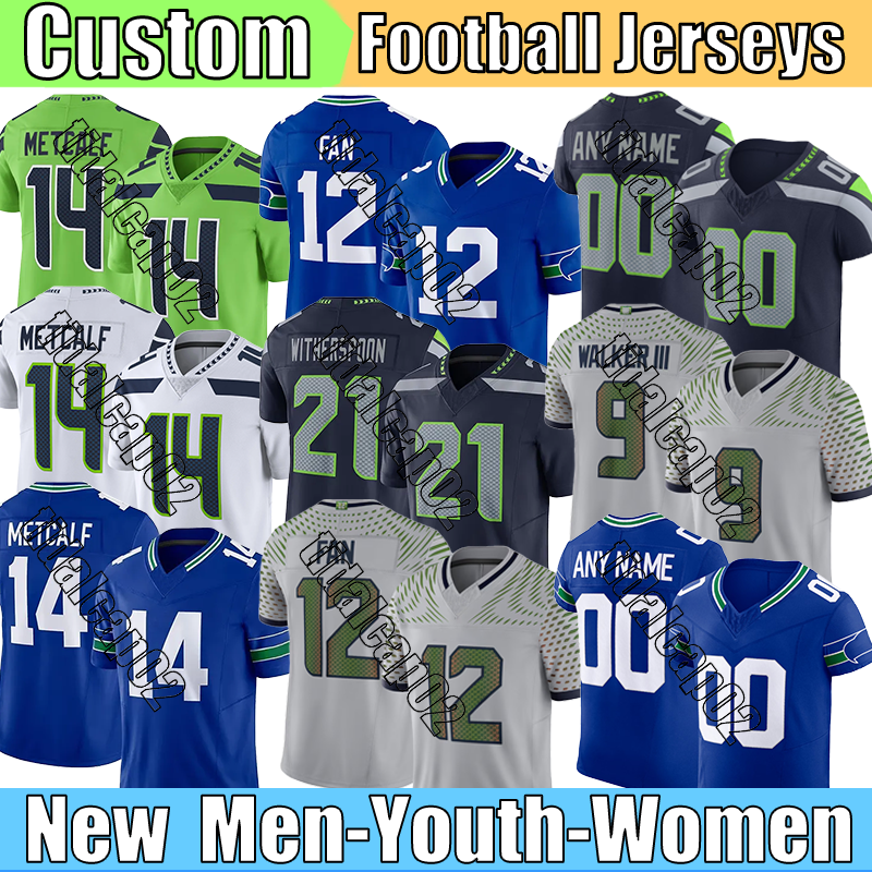 Seattles SeahawksS Jersey SeahawksJersey Metcalf Darnold Alexander Williams Martinez Football Jerseys Emmanwori Kupp Walker III Lynch Sherman Jerseys