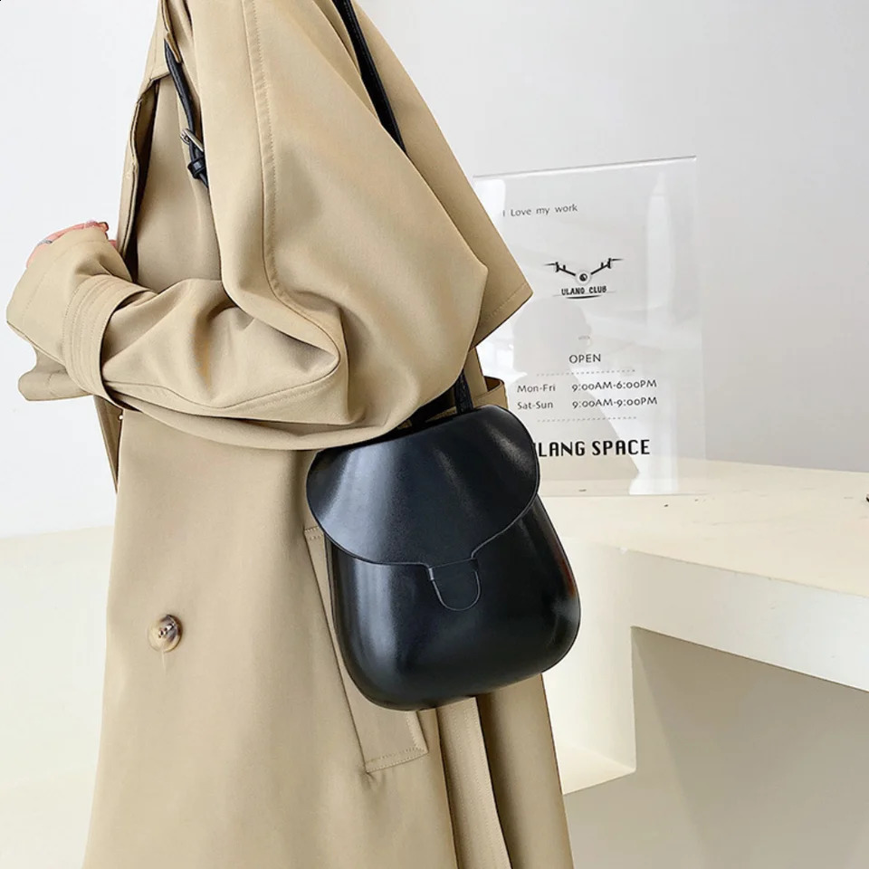 1pc Crossbody Sling Bag - Adjustable Shoulder Strap Durable Fabric Five Color Options Stylish Fashion Phone Card Pu 250421