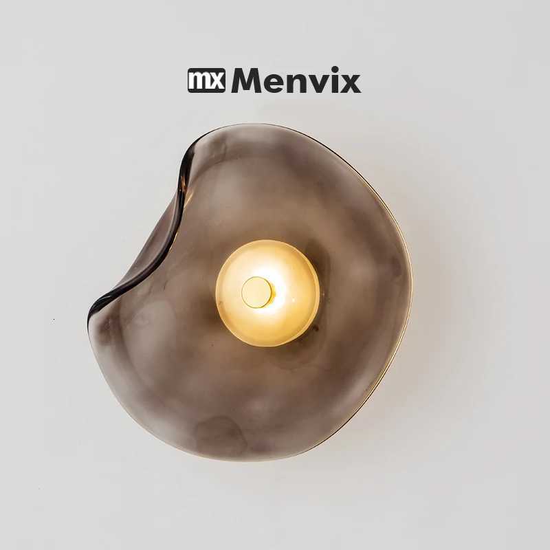 Vintage Wall Sconces With Remote Dimmable Led Wall Lights Glass Wall Lamp Fixture Indoor Bedroom Living Room Kitchen LED Bulbs M251126