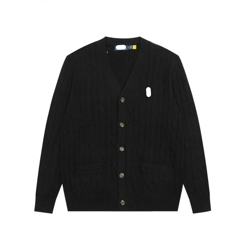 Mens polo Sweaters Autumn Wool Casual Small Horser Pull Half Polos Chandail Cardigan Jackets Winter Warm Long Sleeve Sweater Pullover Women Warm Hoodies