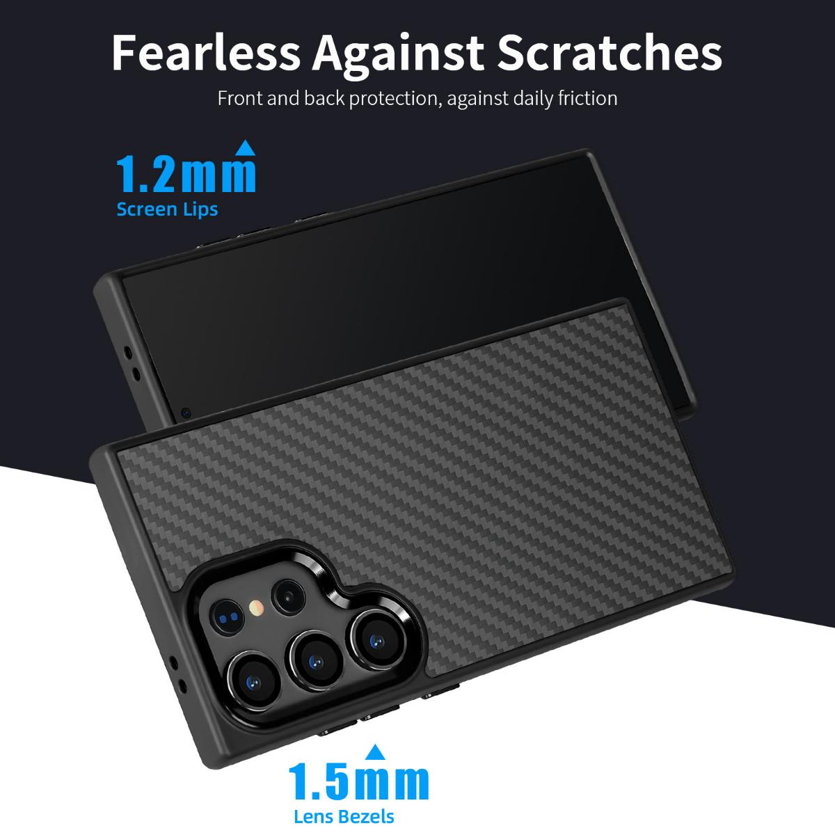 Kevlar phone case for samsun S25Ultra S24 magnetic case S23Ultra