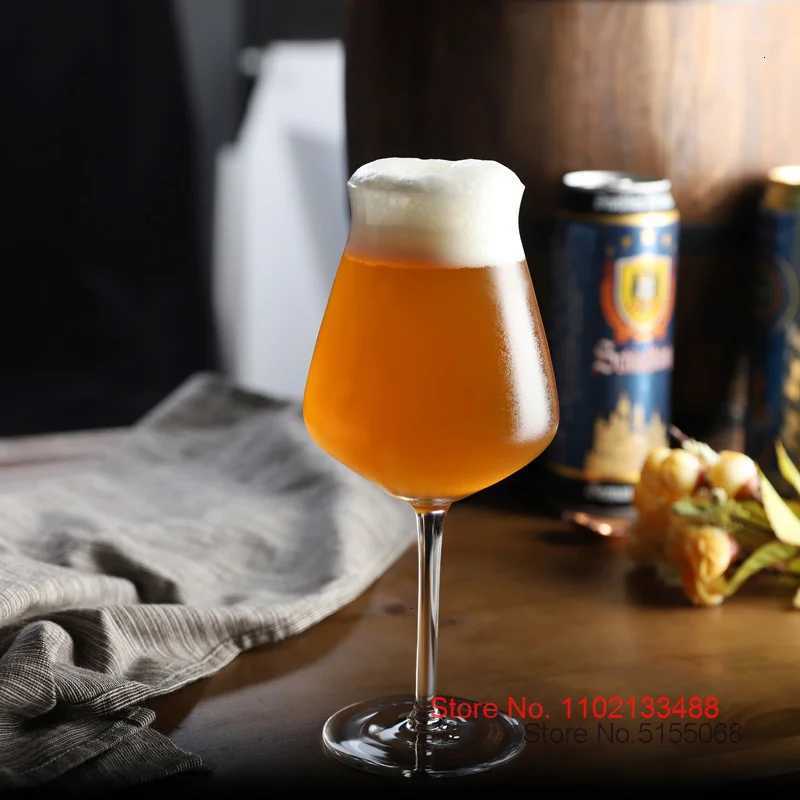 Professional TEKU Beer Mug IPA Exclusive Craft Beer Goblet High-Alcohol Wine Glass Wheat Beer Steins Mug Pilsner Cup Wholesale C251126