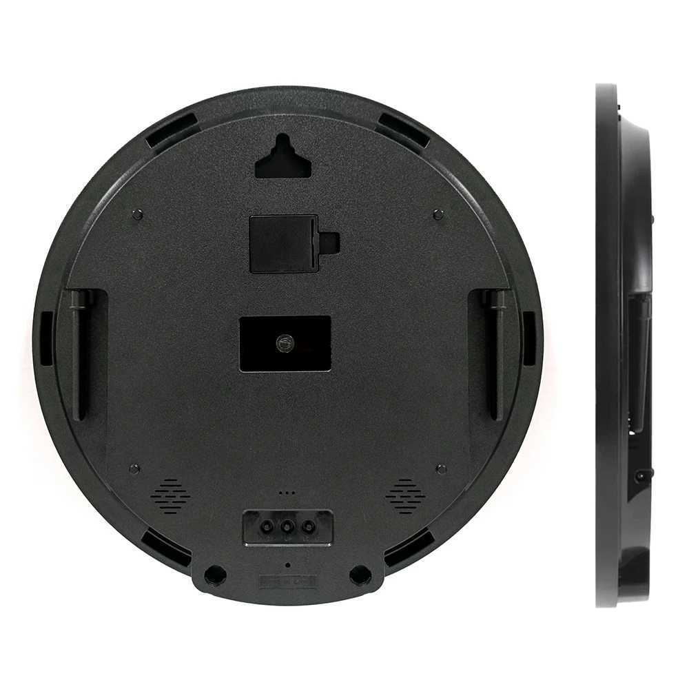 Ballerina Girl Dancer LED Auto Dimming Digital Clock Wall Desk Use Electric Clock with Timer Calendar Date Temperature Humidity C251126