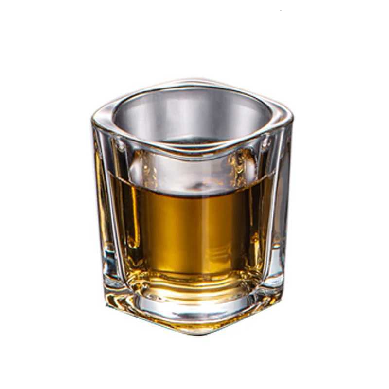 70ml Transparent Small Wine Glass Strong Liquor Glass Small Capacity Size Wine Dispenser Shot Glass One Mouthful Wholesale Cups C251126