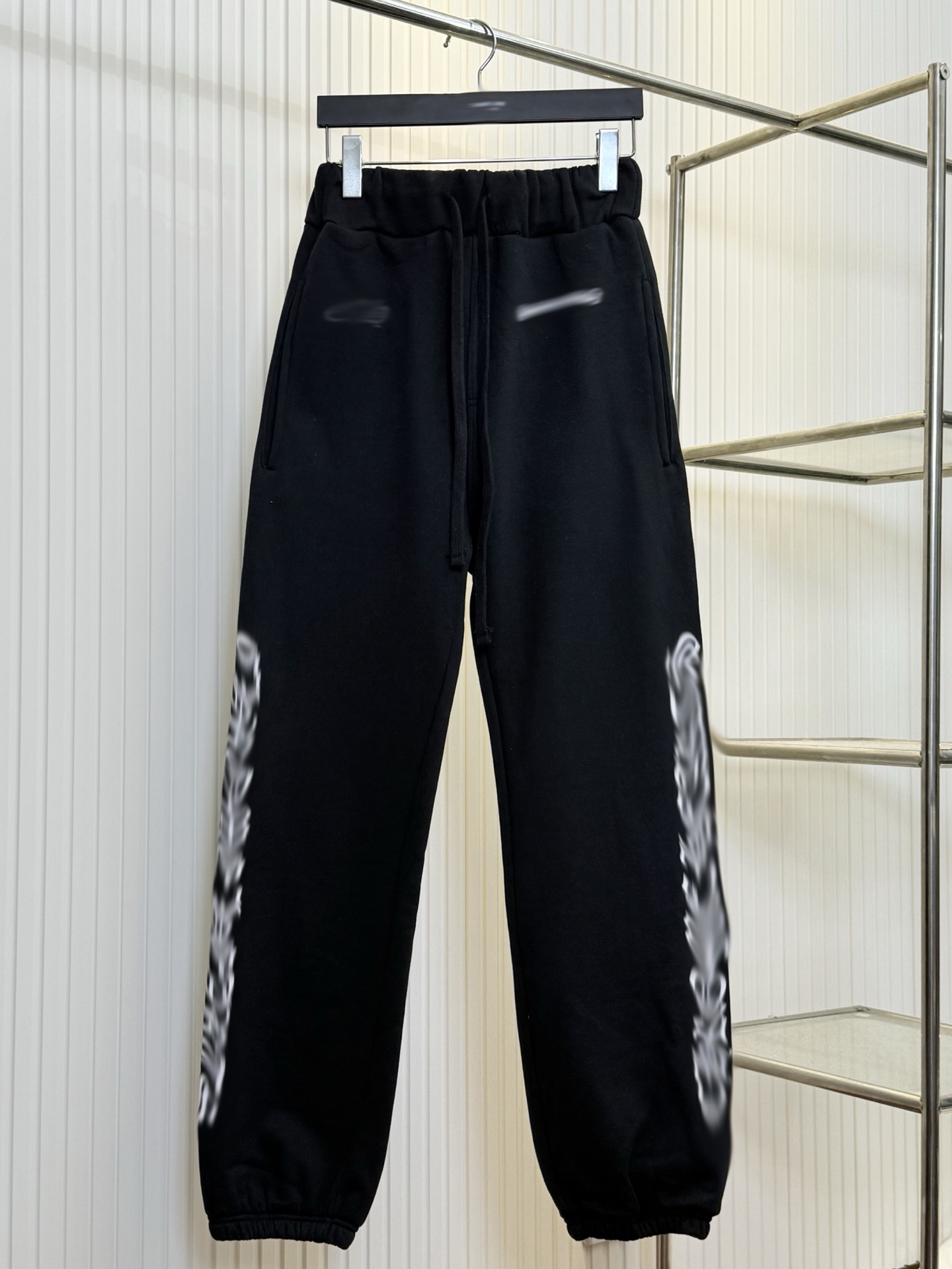 Men's Jeans Mens Harajuku Retro Hip Hop Cartoon Embroidery Baggy Denim Pants Street Gothic Wide Trousers Streetwear p170 CH