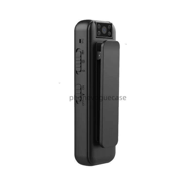 07Hd1080p Night Vision Mini DV Camera Invisible Motion Portable Outdoor Small Human Body Video Law Enforcement Recorder 231226