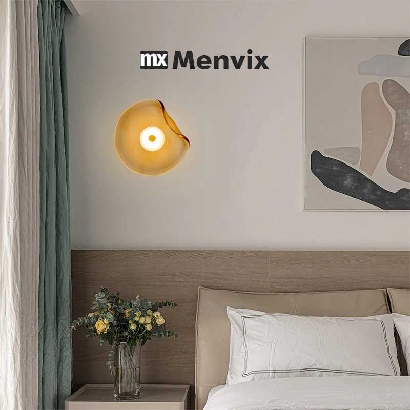 Vintage Wall Sconces With Remote Dimmable Led Wall Lights Glass Wall Lamp Fixture Indoor Bedroom Living Room Kitchen LED Bulbs M251126