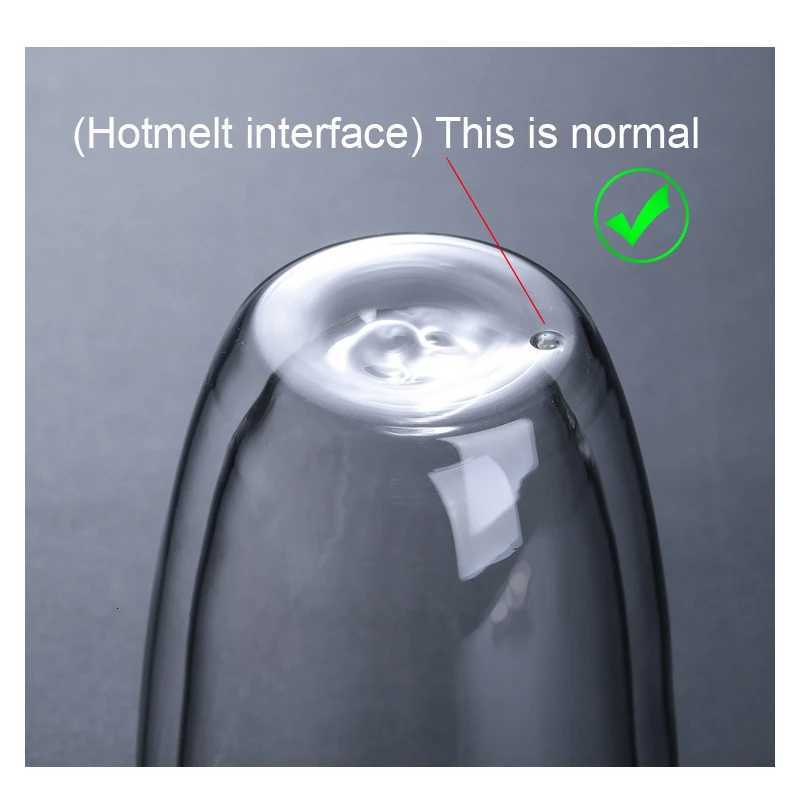 Transparent Glass Coffee Cup Milk Whiskey Tea Beer Double Creative Heat Resistant Cocktail Vodka Wine Mug Tumbler Drinkware Gift C251126