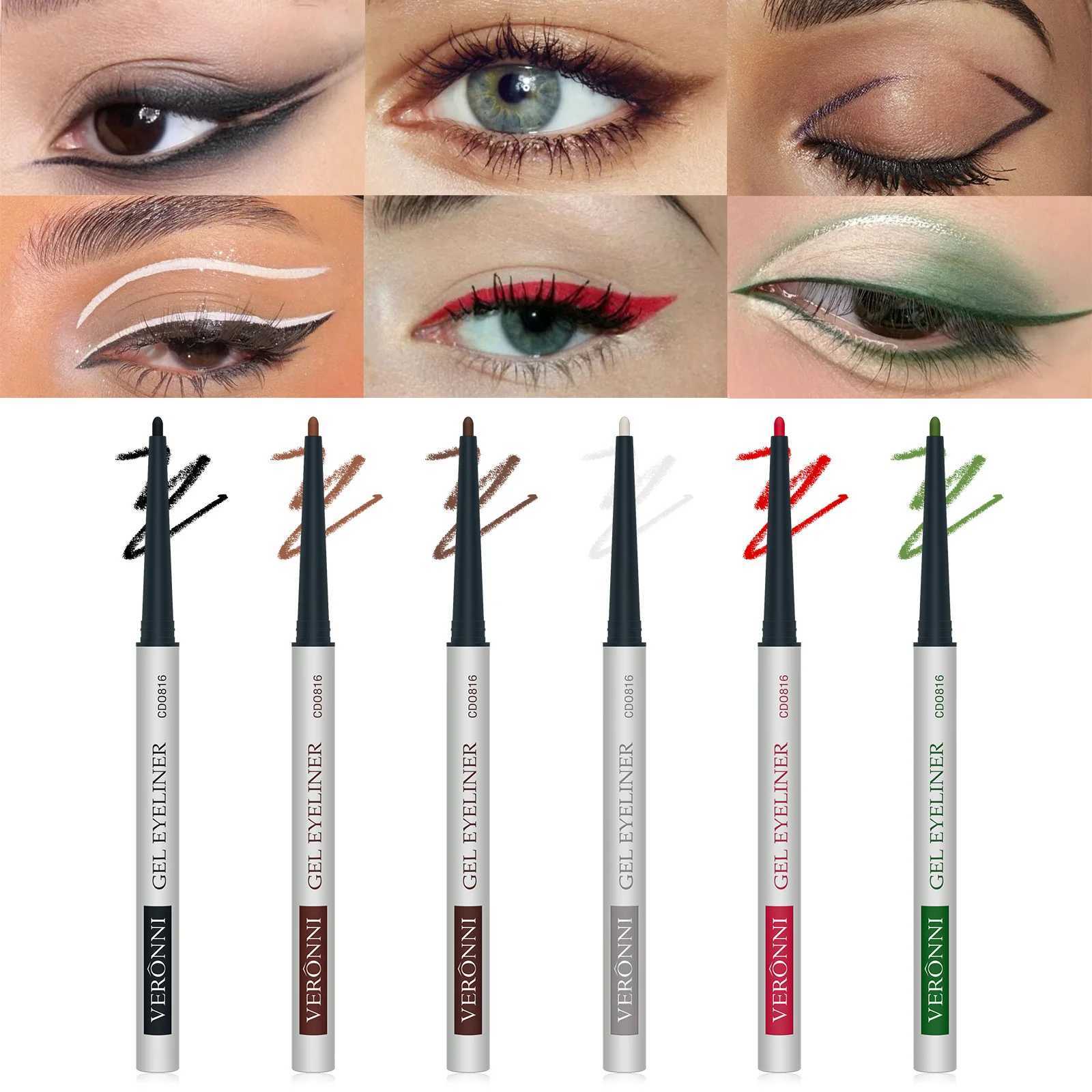 Eyeliner Liquid Long-term Waterproof Non-halo Dyeing Thin Head Non-stick Eyelashes Lying Silkworm Eyeliner PenT251126
