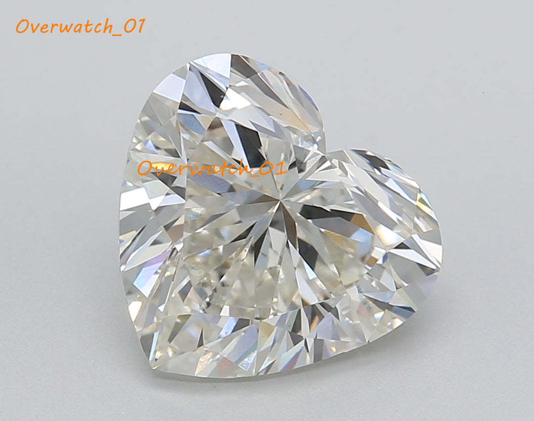 IGI Certified 1.00 CT Heart-Shape Lab-Grown Natural Diamond VS1 Clarity D Color