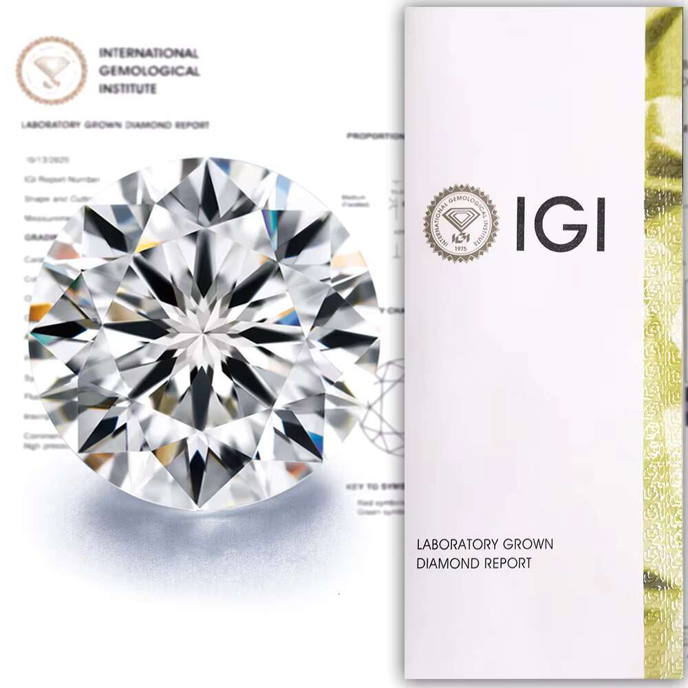 Mishang International IGI GIA Certificate 0.5ct 1ct 1.5ct 2ct 3ct 4ct 5ct Wholesale Lab Diamond Loose HPHT CVD Lab Grown Diamond