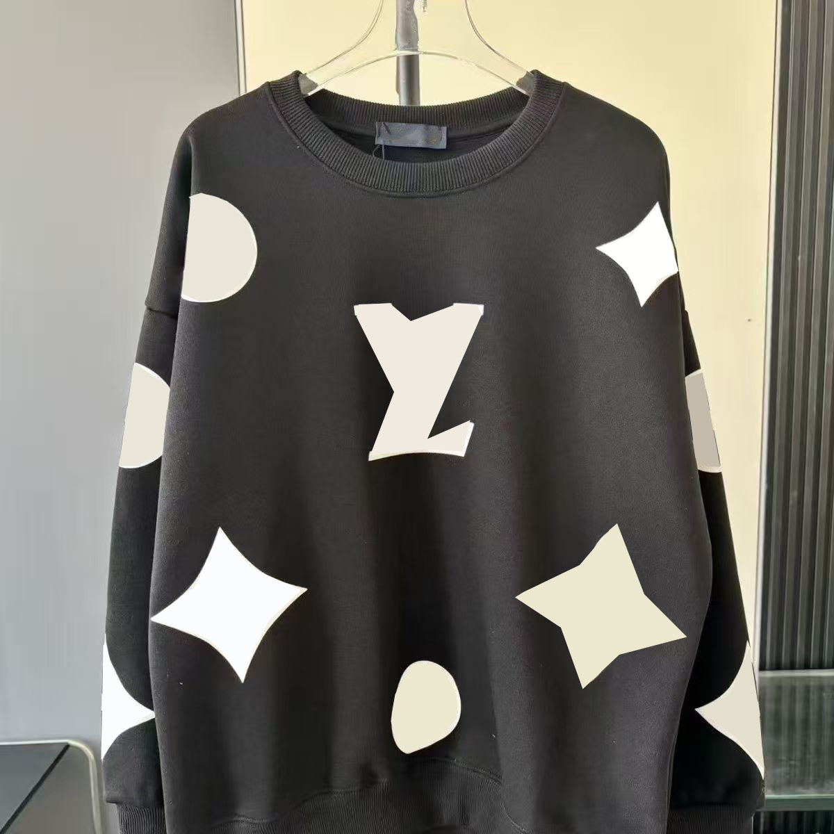 Womens Mens Hoodies Sweater Spring Casual Sweatershirt Terry Hooded With Monogram Long Sleeve Unisex Couple Pullover Letters Curve Printed S-4XL