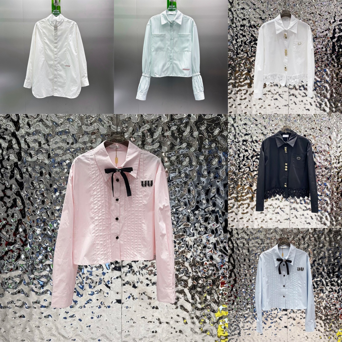 Designer Women Office Business Blouses Lapel Neck Slim Fit Long Sleeve Shirts Autumn Spring Casual Style Tees