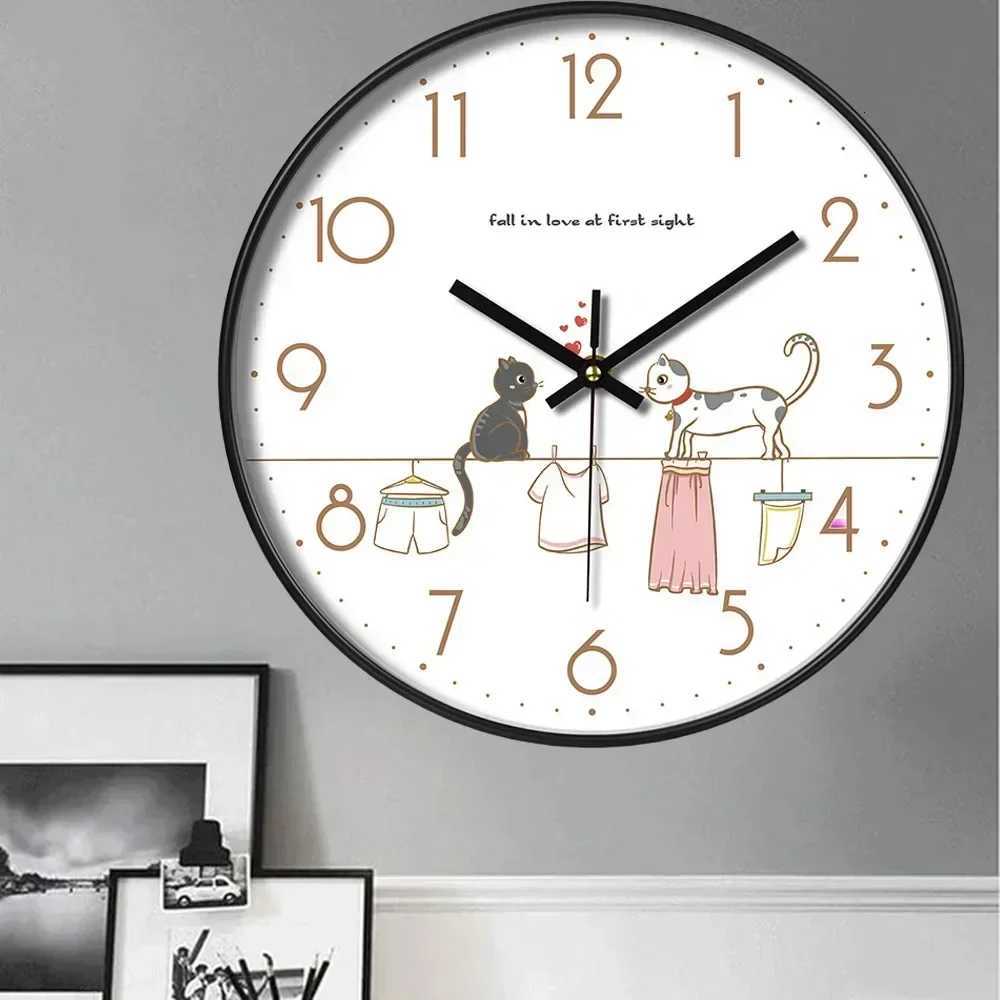 8 Silent European And American Style Wall Clock For School Office room Bedroom Kitchen Living Room Decorative Clock C251126