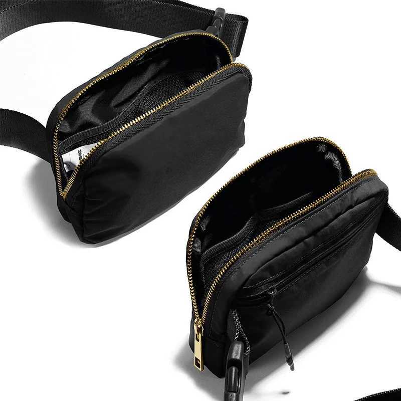 Fashion Casual Men Women Waist Bag Waterproof Portable Pack Zipper Chest Bag Outdoor Sports Crossbody Bag Travel Belt BagT251126
