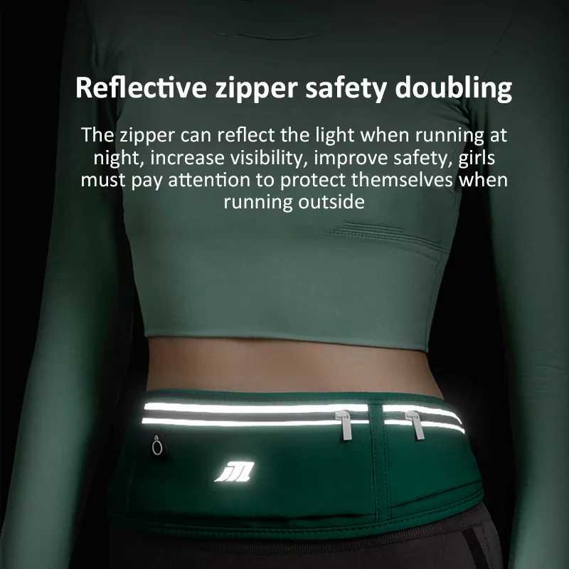 Professional Running Waist Bag Outdoor Sports Belt Pouch Mobile Phone Case Men Women Hidden Pouch Gym Sports Bags Running PackT251126