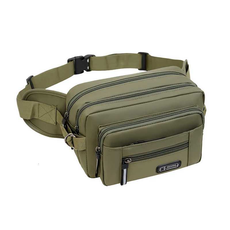 Mens waist bag multifunctional toolkit wear-resistant mobile phone bag running bag leisure outdoor sports waist bag large cT251126