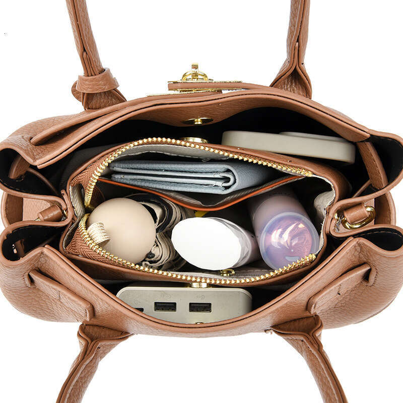 Handbag New Fashion Simple Platinum High-end Versatile Women's Crossbody Mom Bag Cross-border