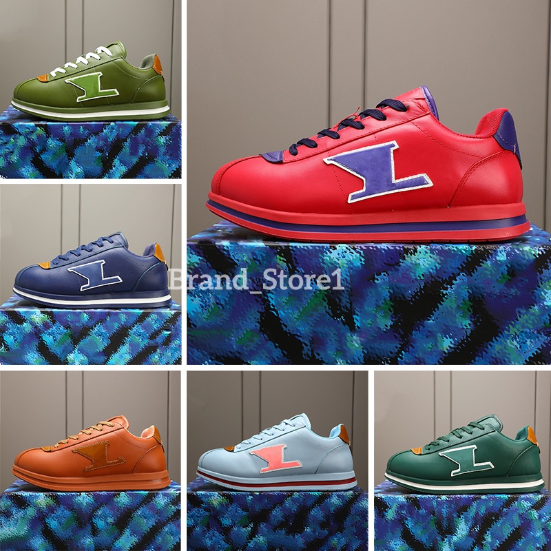 Buttersoft Sneaker Designer Shoes Men Platform Casual Shoes Classic Luxury Leather Breathable Sneakers Fashion running Trainers rubber sole Sneaker with box