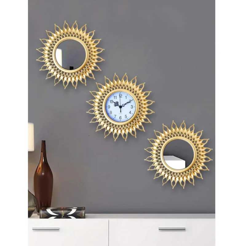 Decorative Clock Retro Wall Clock Living Room Clock European Style Clock Creative Antique Wall Clock C251126