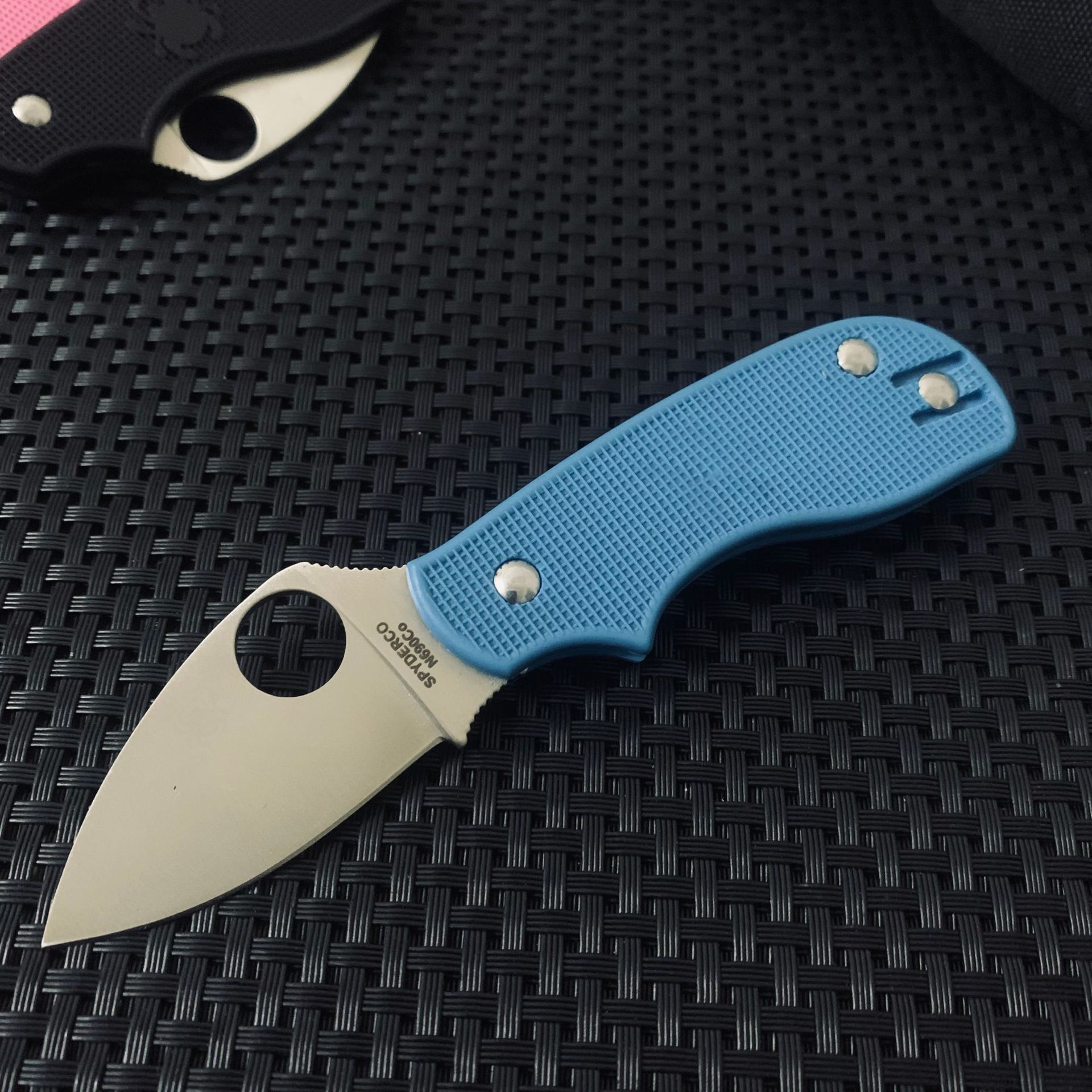 Portable EDC Mini Pocket Folding Knife Nylon Fiber Handle Tactical Hunting Tool Outdoor Hiking Defense Camping Knives