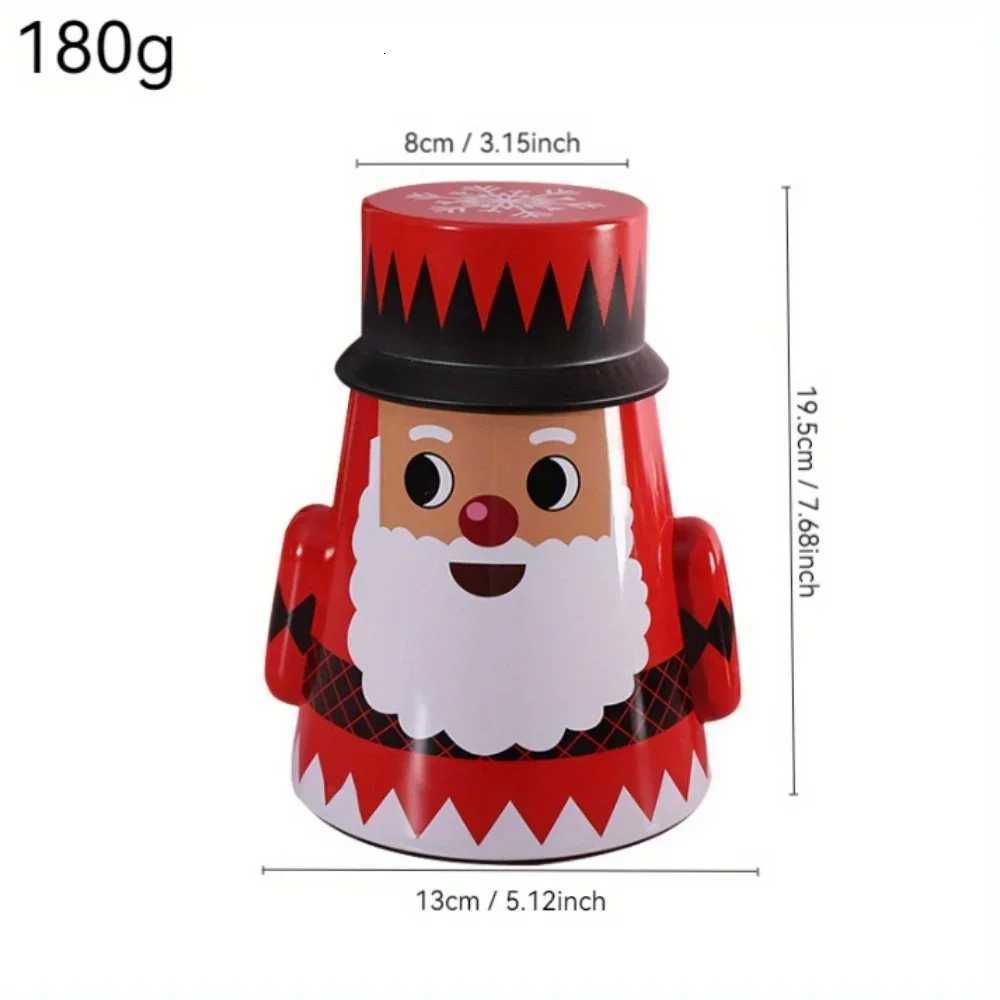 Christmas Cookie Tins with Lids for Gift Giving Small Xmas Tin Containers Round Metal Christmas Tins Empty Cookie Jar Y251126