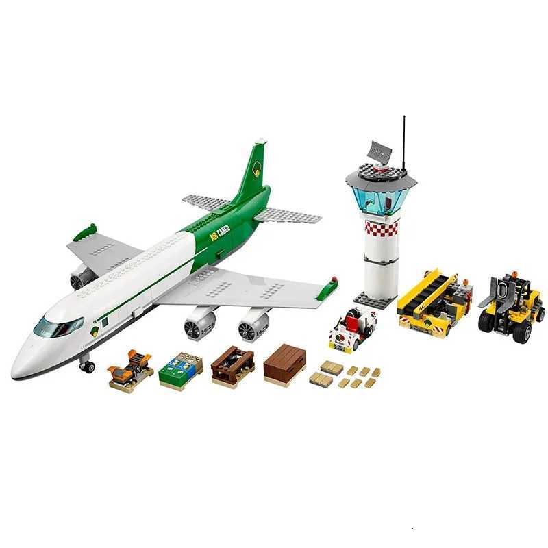 Compatible Brands Brick Sets City Series Building Blocks Cargo Terminal Aircraft Passenger Airplane MOC Toys Kids GiftT251126 - view 6