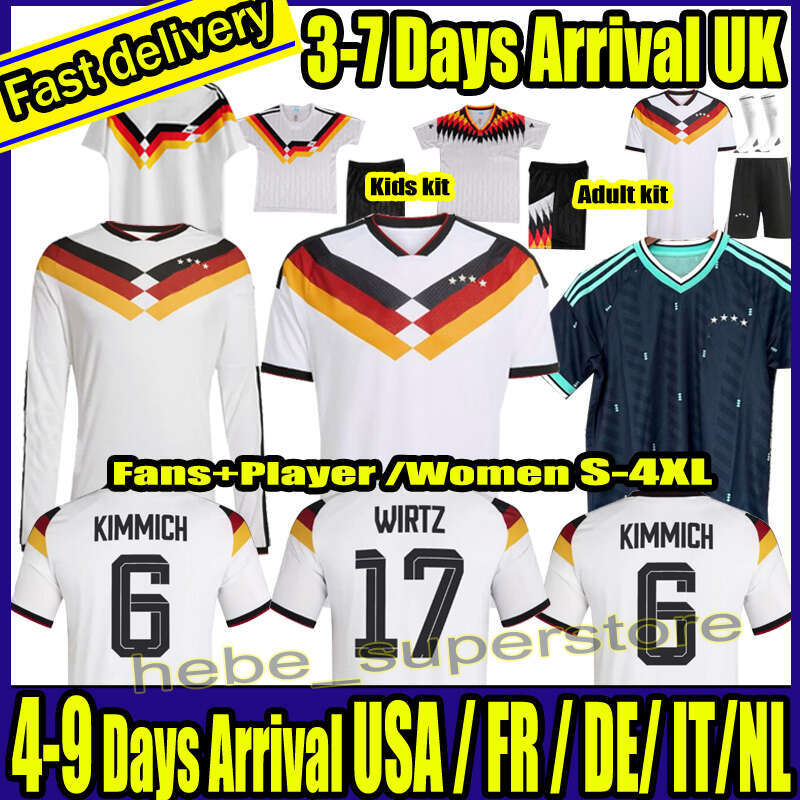 S-4XL 2026 World Cup 125 TH Anniversary 2026 2027 football jersey Germanys woman Soccer Jerseys Player Version HUMMELS KROOS GNABRY MUSIALA MULLER HAVERTZ Whiteout