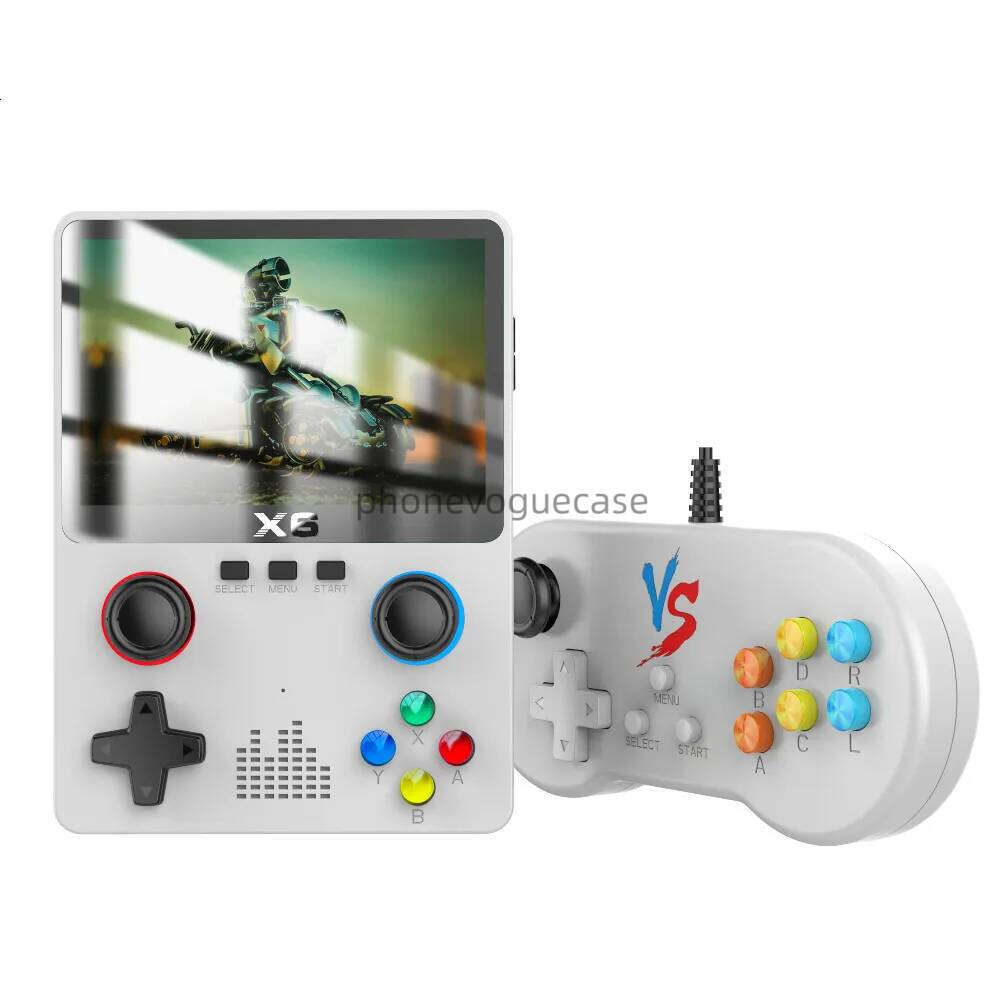 X6 Handheld Game Dual Joysstick PSP Large Screen Game Console GBA Arcade Emulator HD Games