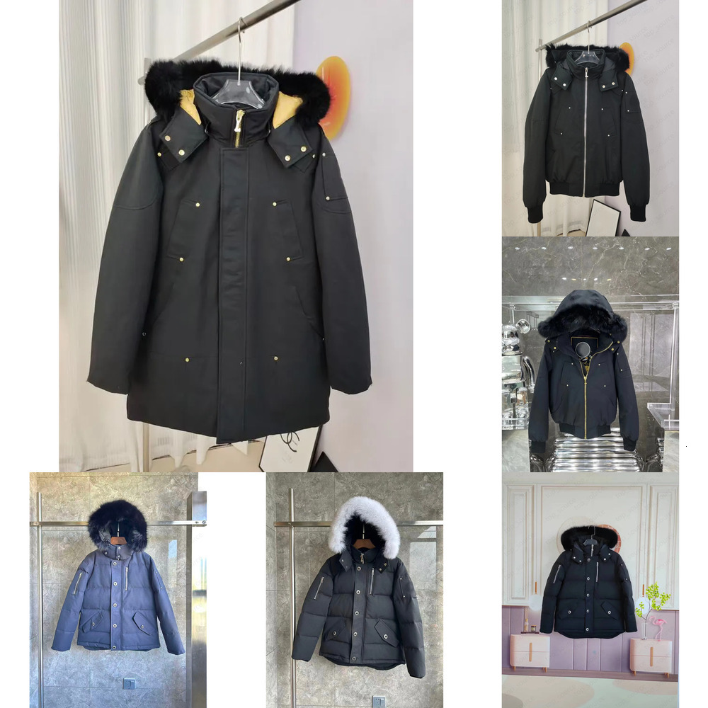 Top quality Positive Feedback Moose Jacket Designer knuckless Jacket Winter Jacket Moose Outdoor Casual Windproof Women Men's Coat Waterproof Snowproof Coats
