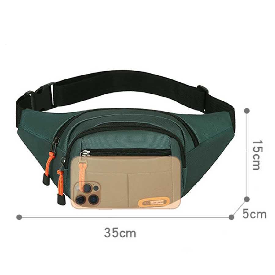 Mobile Waist Bag For Both Men And Women Multifunctional Large Capacity Anti Splash Business Wear-resistant Construction SiteT251126