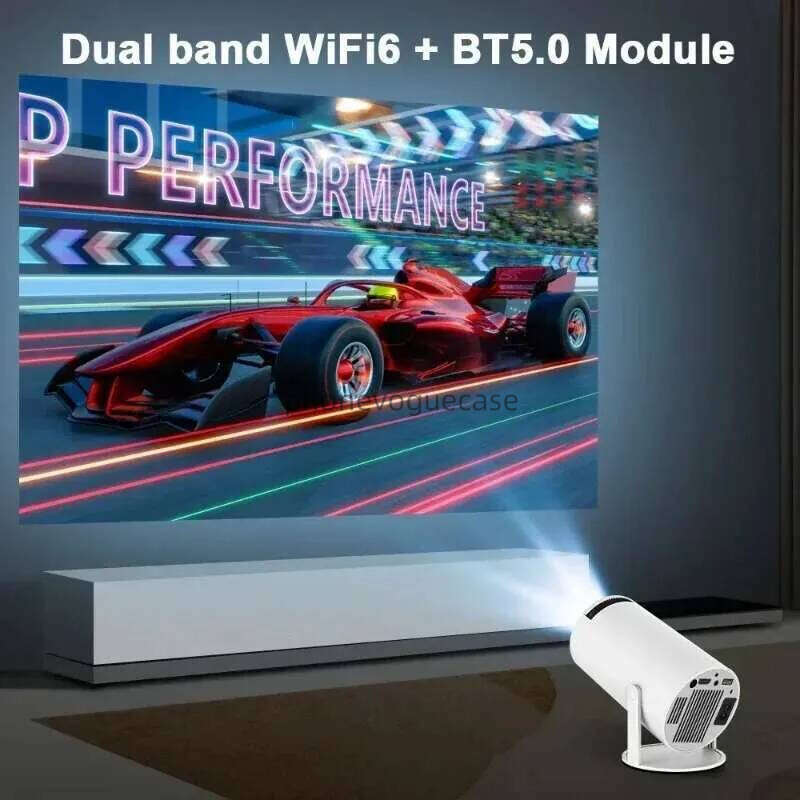 Projectorpro 4K Android 11 Dual Wifi6 260Ansi Allwinner H713 Bt5.0 1080P 1280*720P Home Cinema Outdoor Projetor