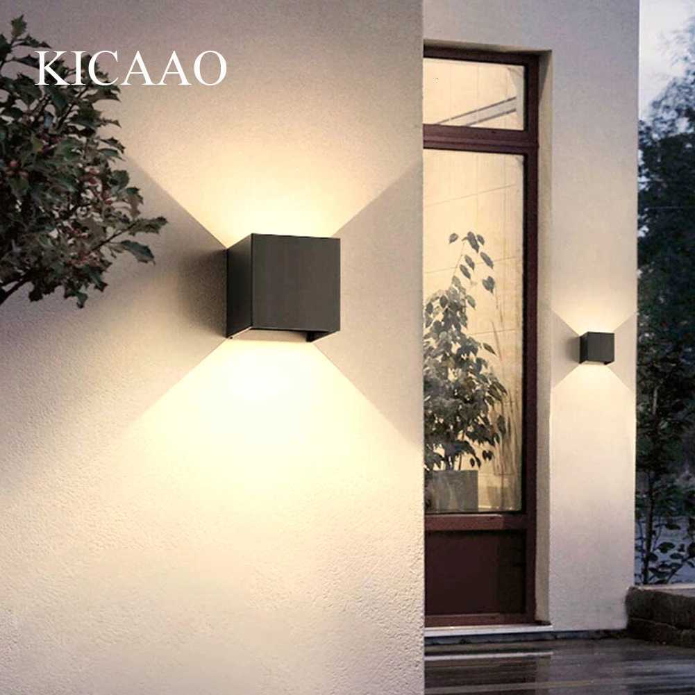 LED Wall Sconces 6W Modern Indoor Wall Lamp Outdoor Up Down Wall Mount Lights for Living Room Hallway Bedroom Decor M251126