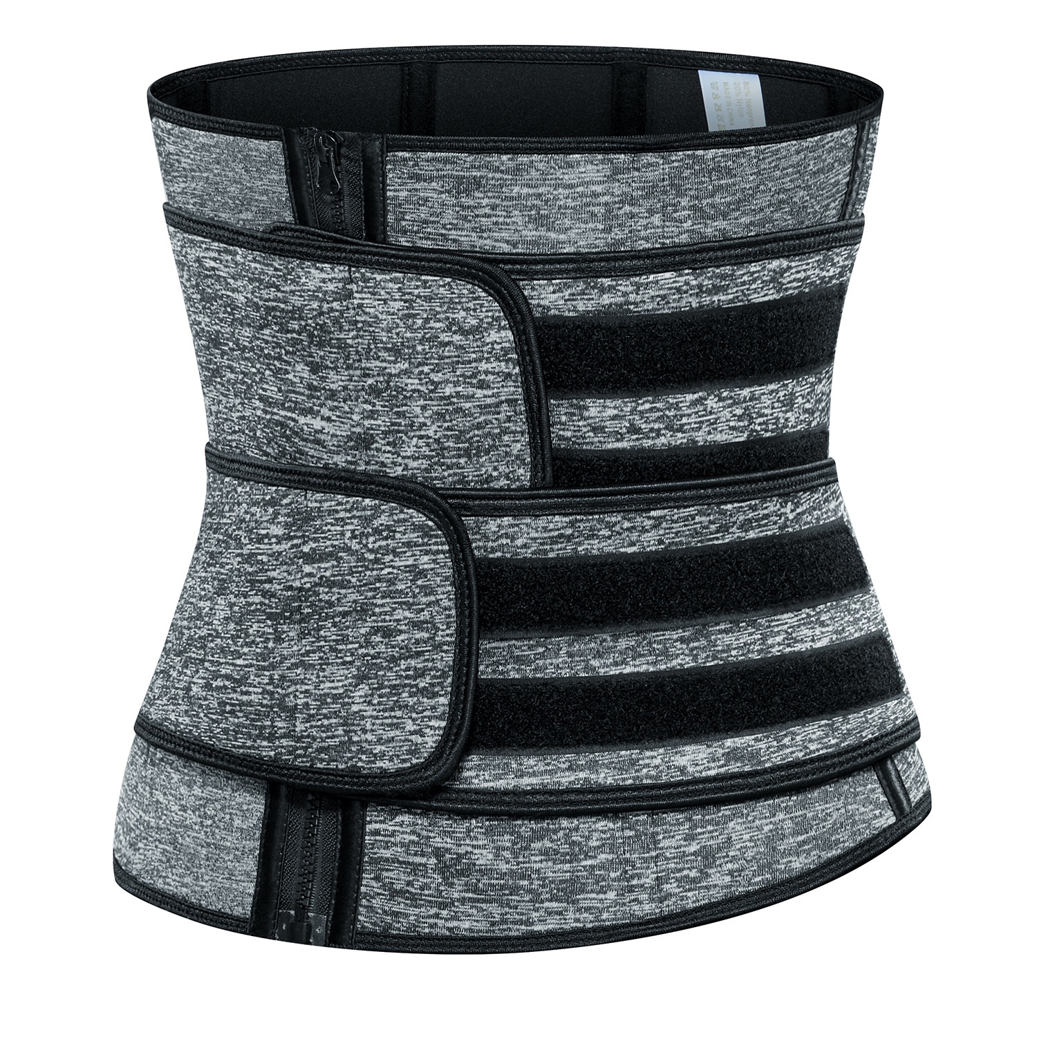 Neoprene Waist Trainer Fitness Sauna Sweat Belt Body Shaper Double Straps Tummy Control Shapewear Bustier Corset Cincher Body Sculpting & Slimming