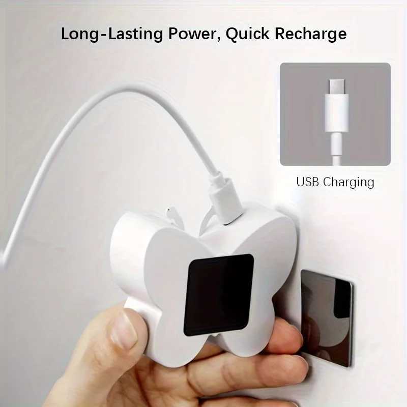 Motion sensor lights butterfly decoration wireless wall lamp USB charging bedroom living room kitchen cabinet corridor stairs M251126