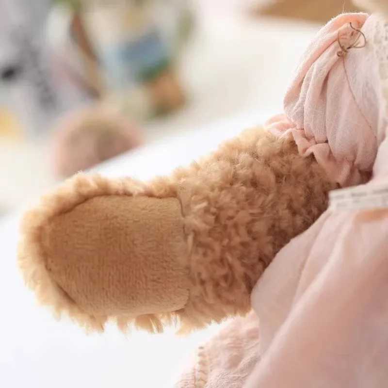 1pc 45cm cute Teddy Bear Plush Toys Stuffed Doll Teddy Bear with clothes kidz children gifts girl christmas presents C251202