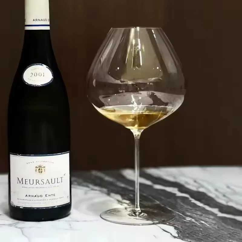 2PCS France Sydonios Style Upscale Burgundy Cup Crystal Handmade Extremely Thin Wine Glass Aroma Enlarge Goblet C251126