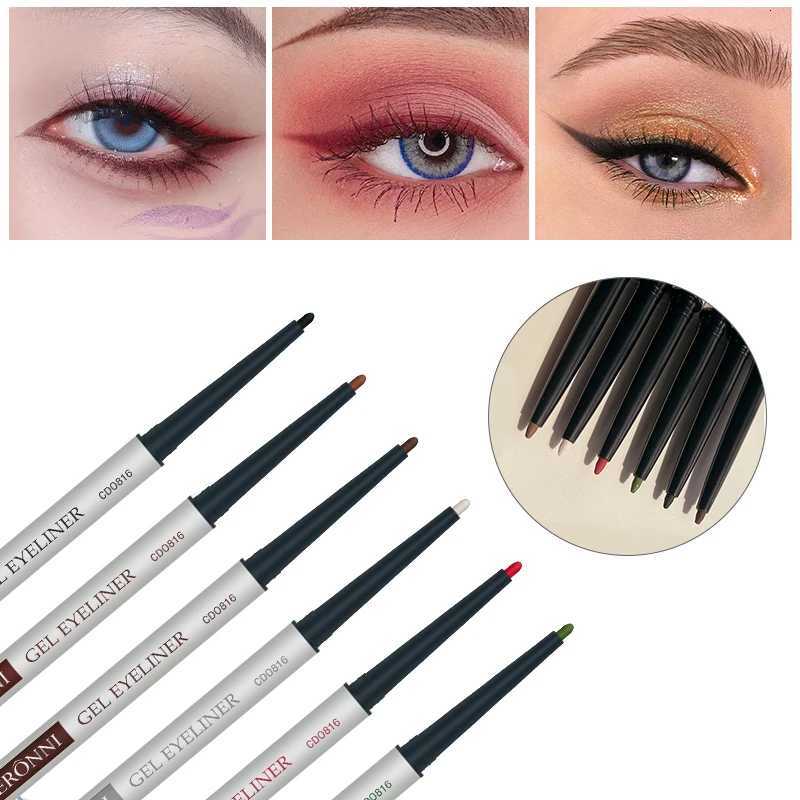 Eyeliner Liquid Long-term Waterproof Non-halo Dyeing Thin Head Non-stick Eyelashes Lying Silkworm Eyeliner PenT251126