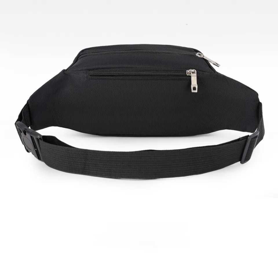 Unisex Multifunctional Waist Bag Large Capacity Waterproof Oxford Business Pack Trendy Crossbody Chest Bag for Travel WorkT251126