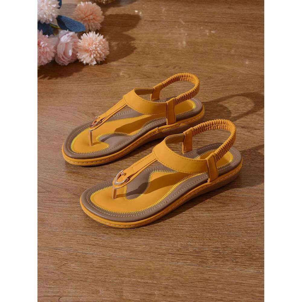 2025 Summer Toe Post Flat Beach Shoes Free shipping designer hot 3331 Soft Free shipping designer new Sole Plus Size New Bohemian Sandals for Women