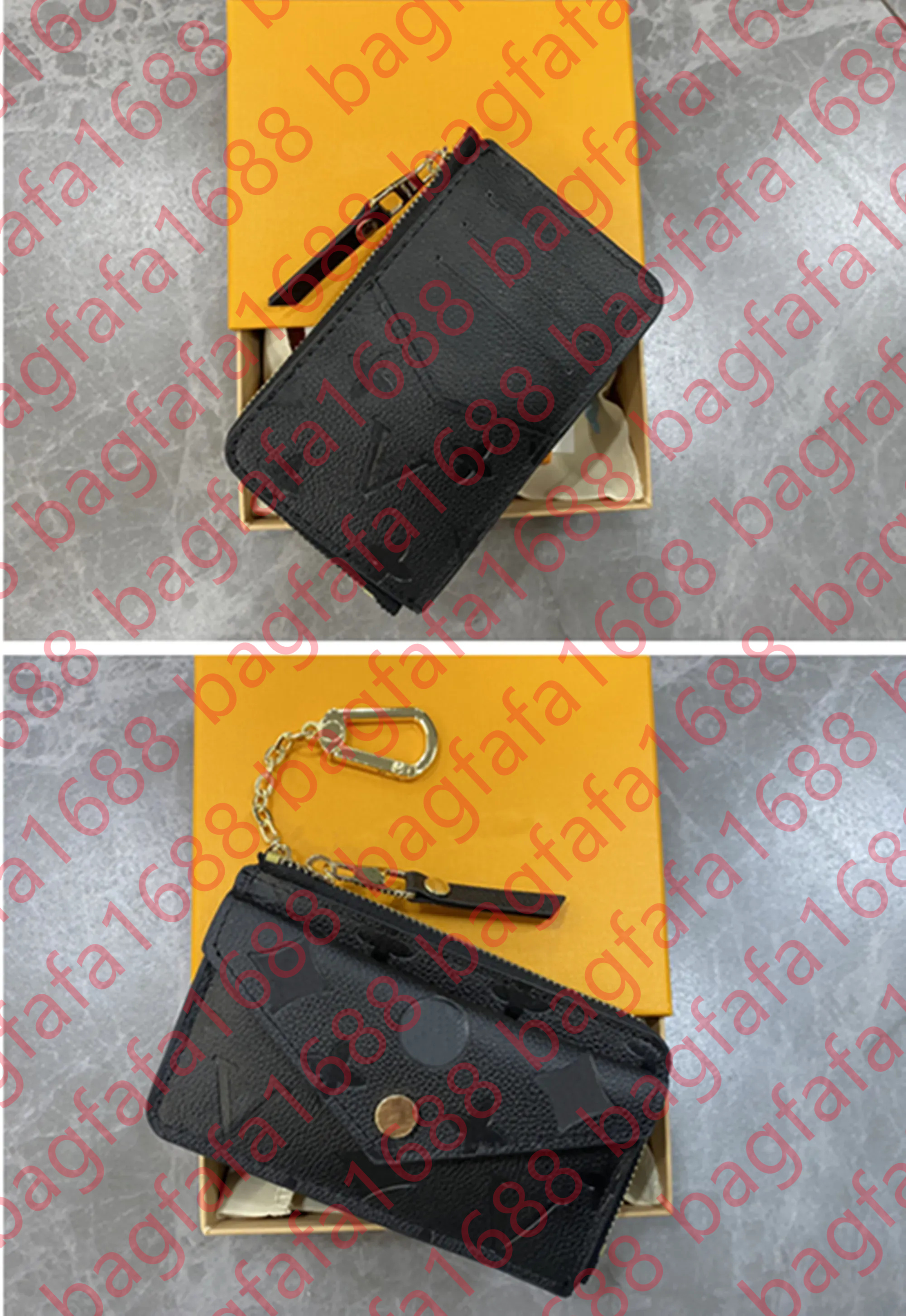 10A M69431 CARD HOLDER RECTO VERSO Designer Fashion Womens Mini Zippy Organizer Wallet Coin Purse Bag Belt Charm Key Pouch Pochette with box