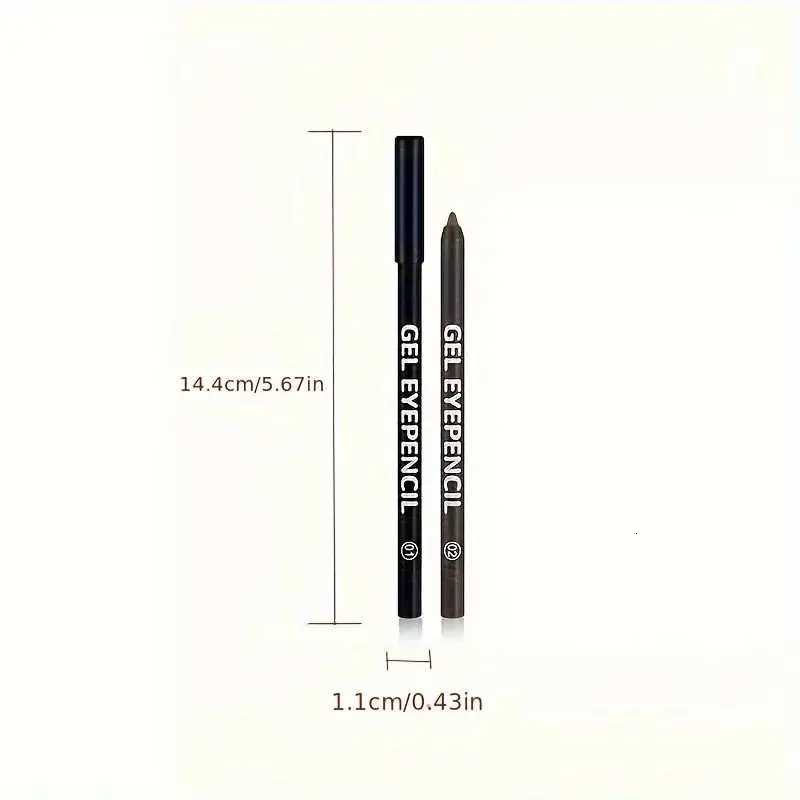 Black Brown Waterproof Eyeliner Pencil Long Lasting Easy To Wear Eye Liner Gel Matte Quick Drying Eyeliner Pen Makeup CosmeticT251126