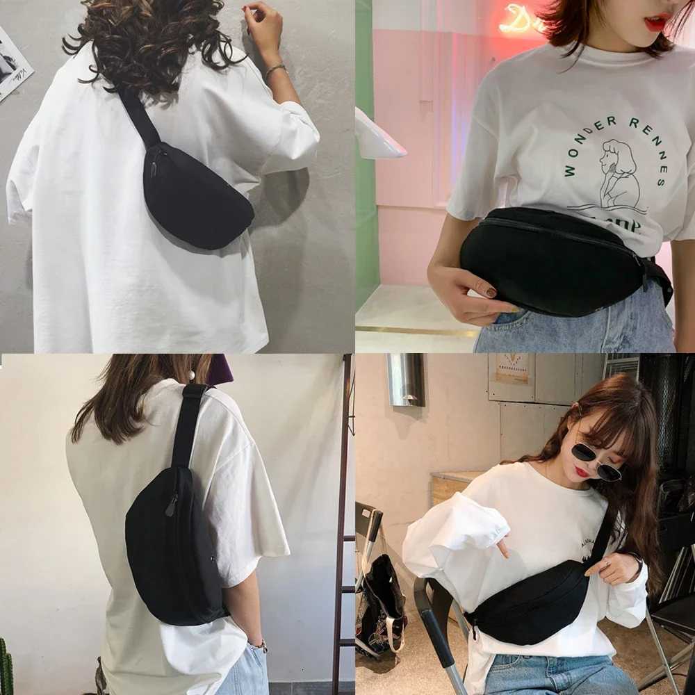 Belt Bag Unisex Bum Bags Student Trend Flamingo Pattern Print Lightweight Wild Outdoor Sports Fanny Pack Black Leisure Chest BagT251126