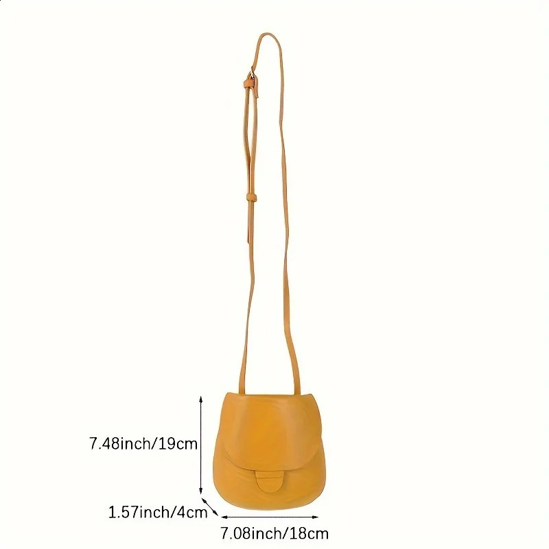 1pc Crossbody Sling Bag - Adjustable Shoulder Strap Durable Fabric Five Color Options Stylish Fashion Phone Card Pu 250421