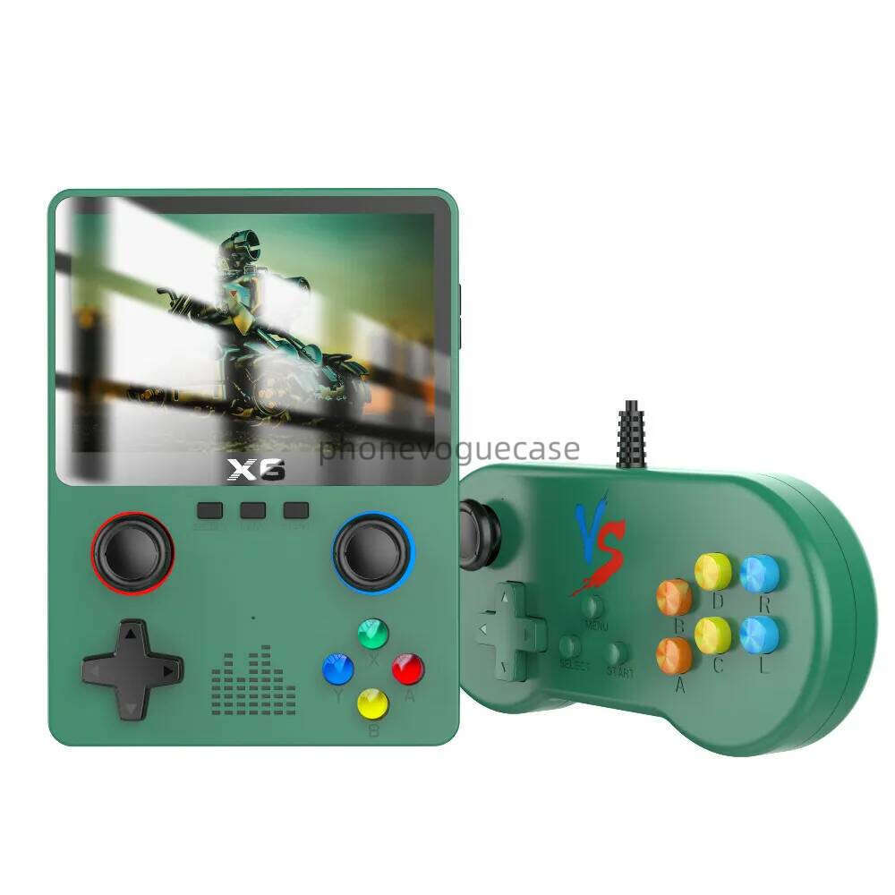 X6 Handheld Game Dual Joysstick PSP Large Screen Game Console GBA Arcade Emulator HD Games